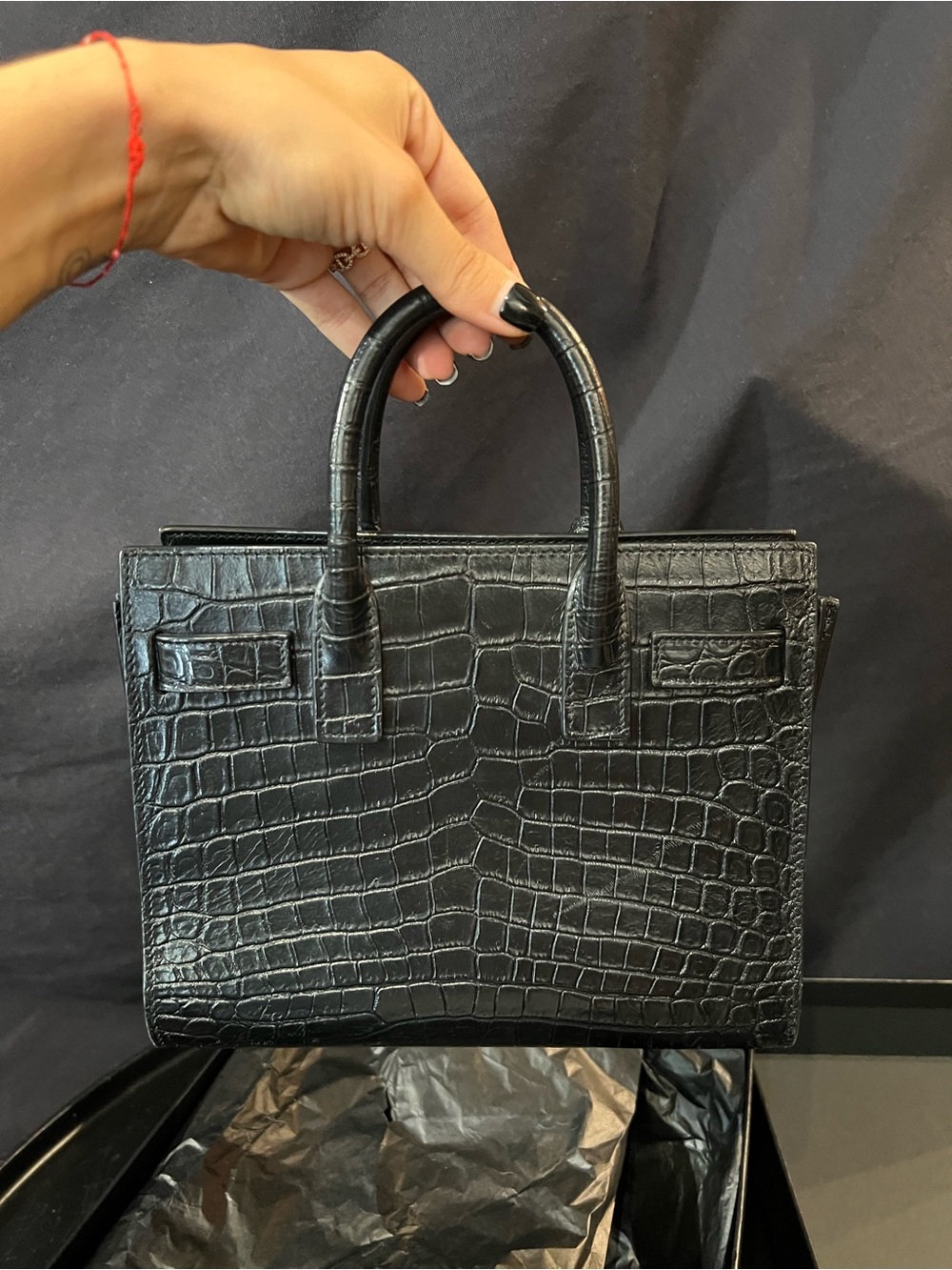 SAC DE JOUR CROCODILE - NANO - Picture 5 of 16